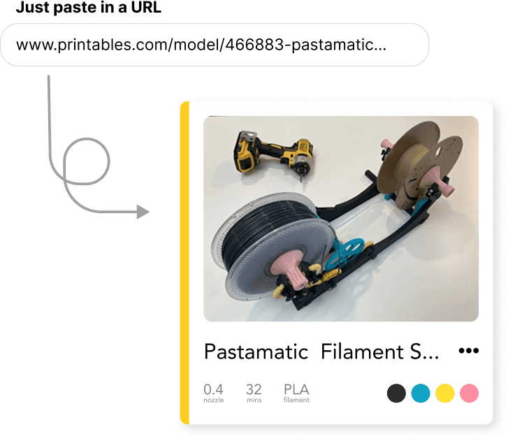 Importing a project from Makerworld into Build Board